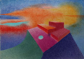 [ Boxes with Sunset ]